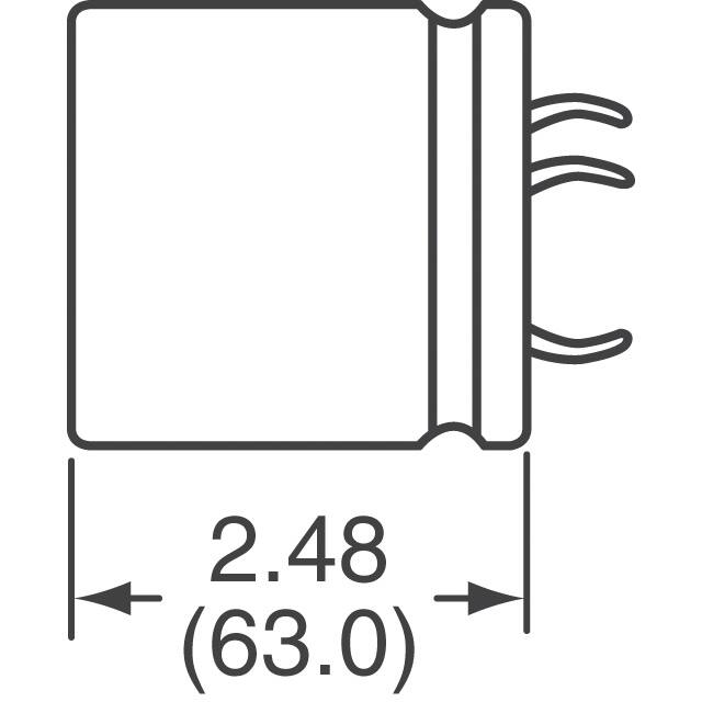 383LX473M025A062 Cornell Dubilier Electronics (CDE)  Condensadores electrolíticos de aluminio